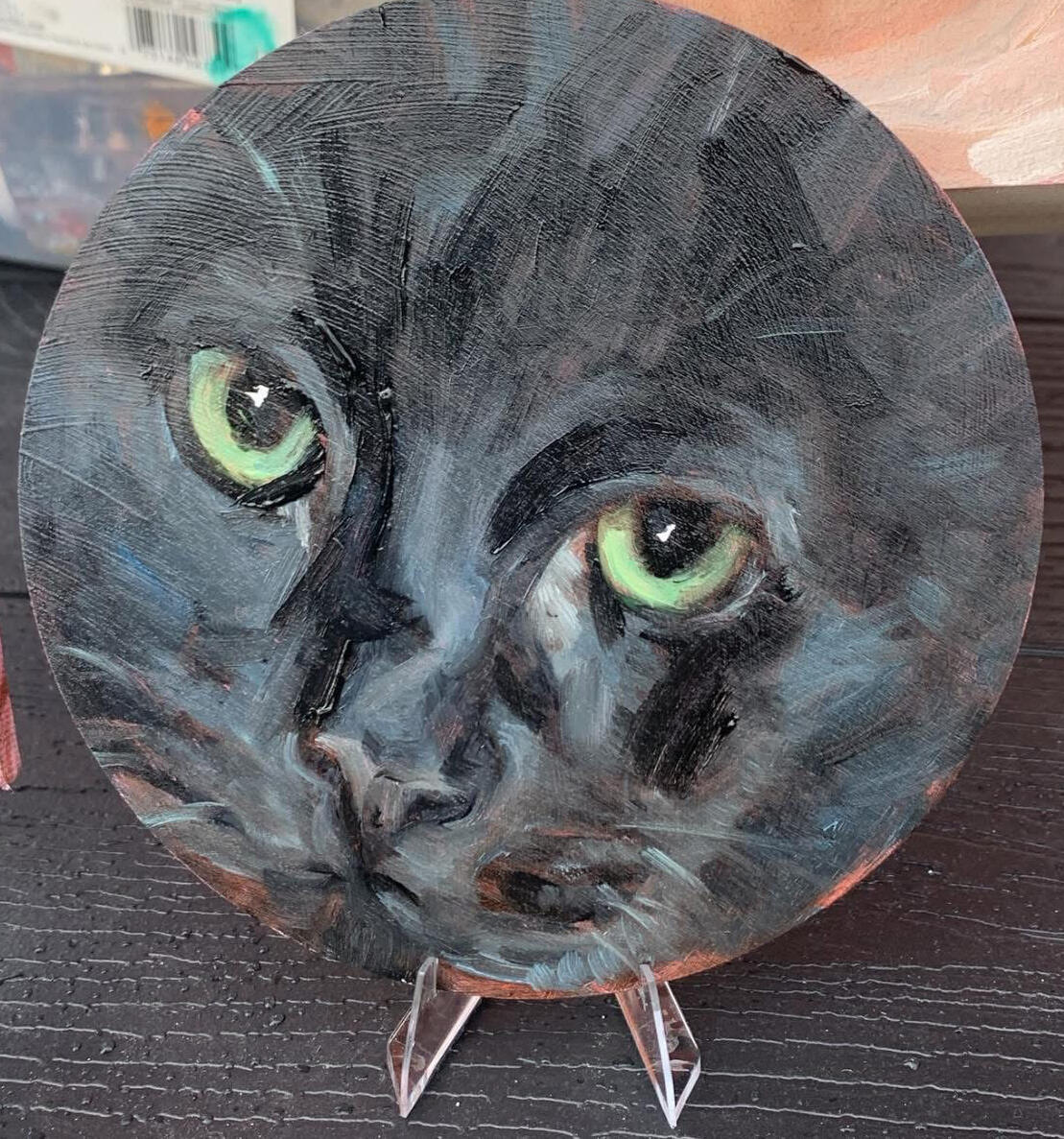 5” circle panel
