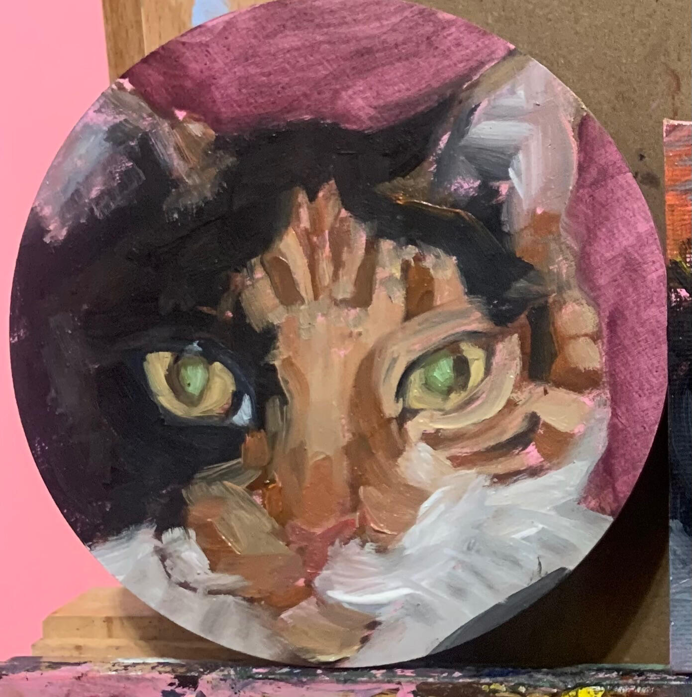 5” circle panel